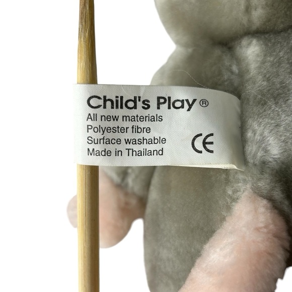 CHILD'S PLAY LITTLE MOUSE (Big‎ Hungry Bear) Approx 6.5" Tall Soft Plush Toy - Picture 6 of 7